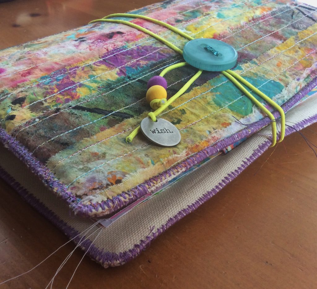 handmade travelers journal
