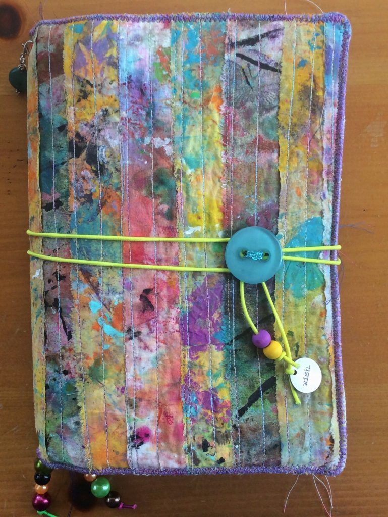 handmade travelers journal