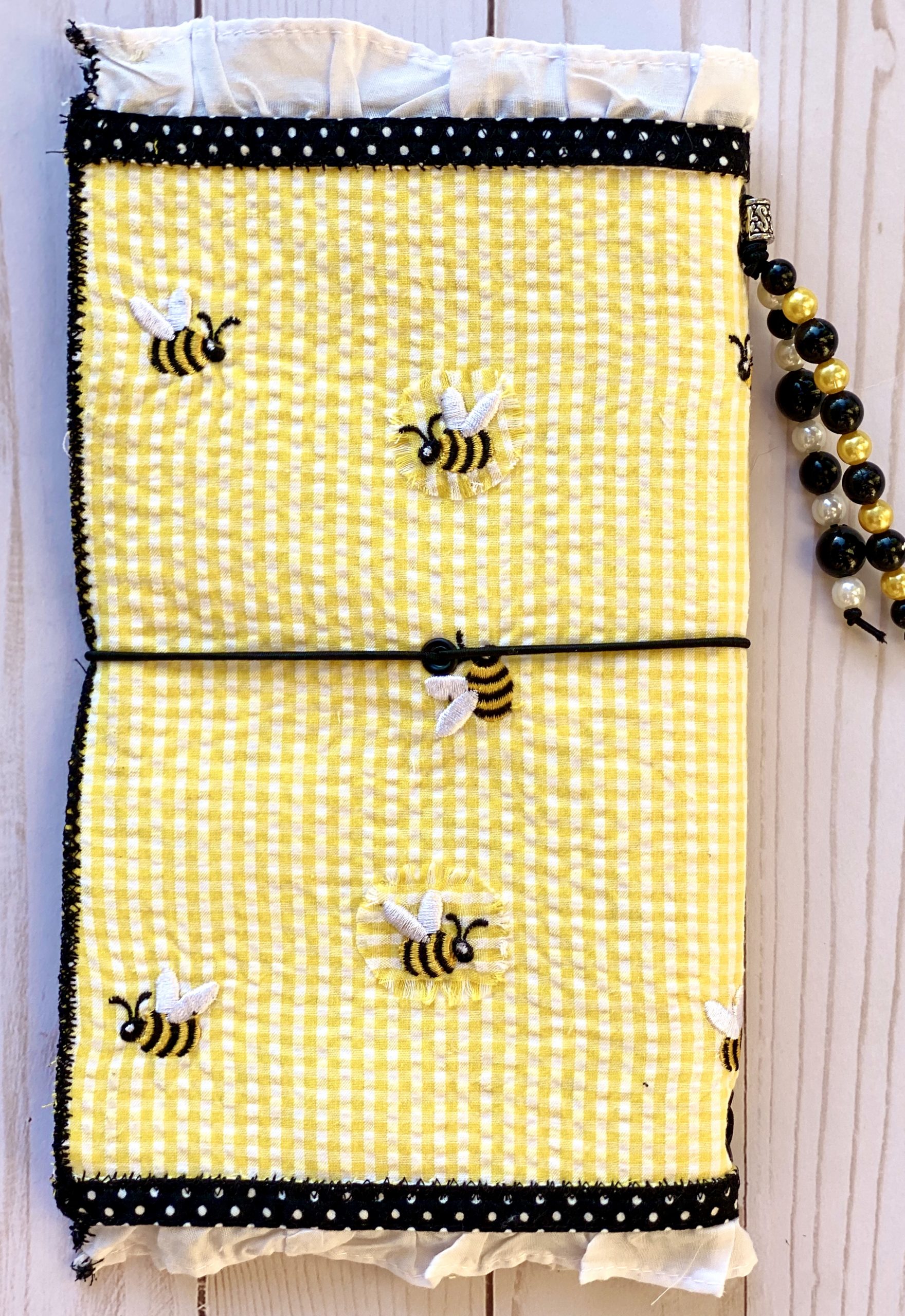 Back cover of honeybee journal